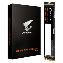 GIGABYTE AORUS Gen4 5000E SSD 500GB black [AG450E500G-G]