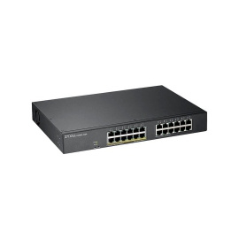 Zyxel GS1900-24EP 24-Port Switch, 12 PoE+ Ports