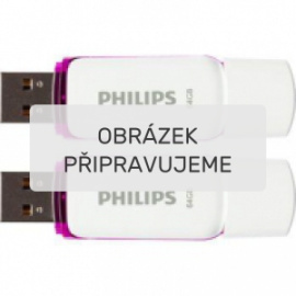Philips USB 2.0 Flash Drive Snow (2 ks) 64 GB Magic Purple [FM64FD70D/00]