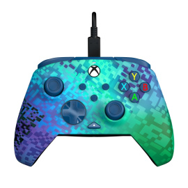 PDP Rematch Advanced Wired Controller - Glitch Green (049-023-GG)