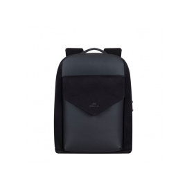 Rivacase 8524 black Canvas backpack 14"